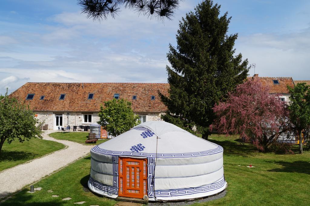 Yourte Nomade-Lodge Les Écrennes Szoba fotó