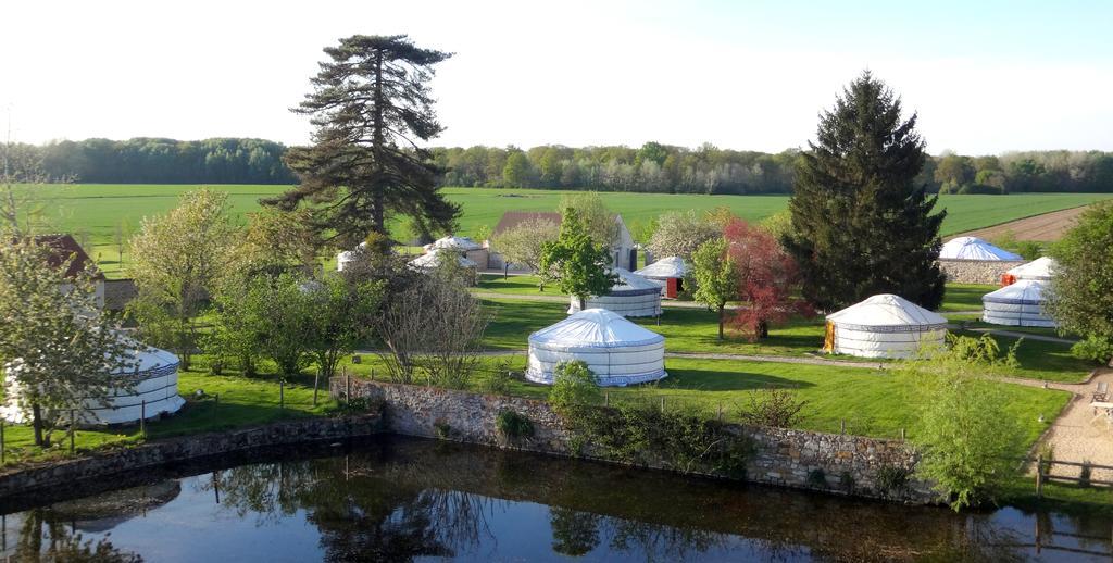 Yourte Nomade-Lodge Les Écrennes Kültér fotó